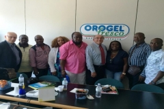 Delegation visiting Fruits processing company in Italy
