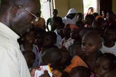 Dr. Mfon Archibong coordinating medical mission to poorest of the poor villages