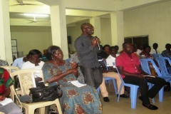 Dr. Mfon Archibong Presenting at the Youth Innovation Conference, Takoradi, Ghana
